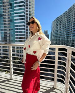 Camisa Corazón Oversized