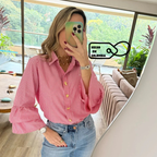 Camisa Rayada Pink
