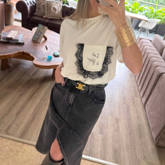 Playera Let it flow