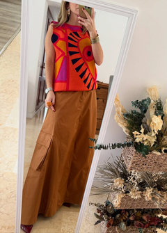 Falda Camel