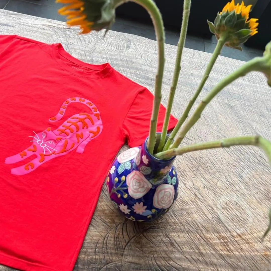 Playera Gatuna