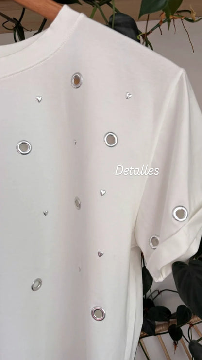 Playera Silver Rings