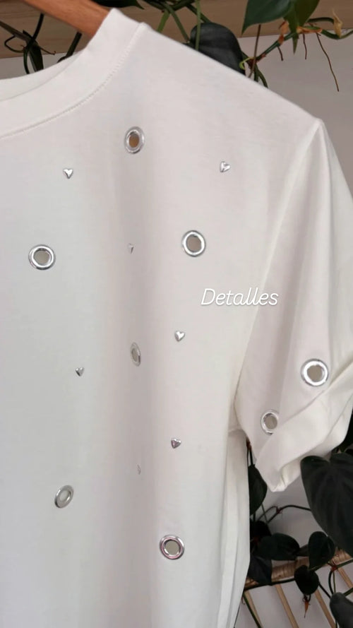 Playera Silver Rings