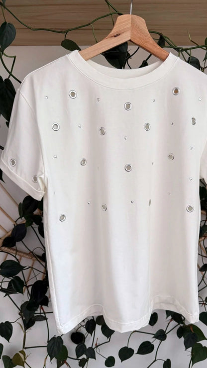 Playera Silver Rings
