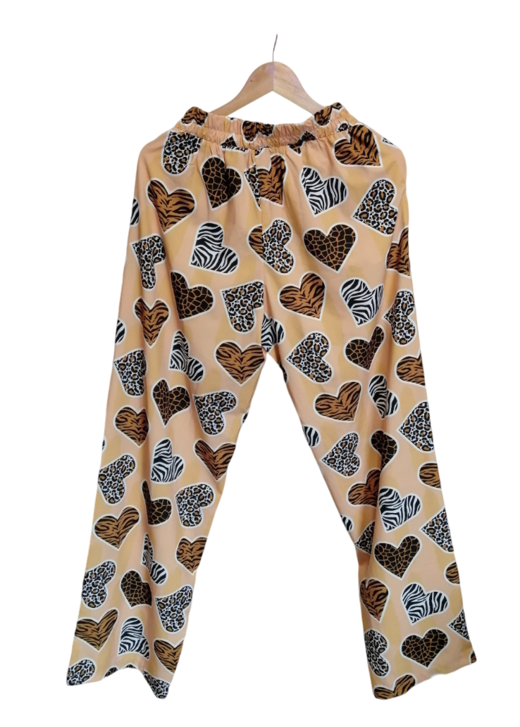 Pantalón Corazones Print