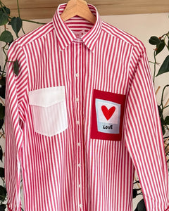 Camisa Rayas Pink