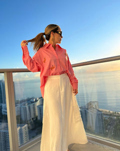 Camisa Tigre Rosa