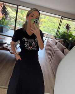 Playera Gato Negro
