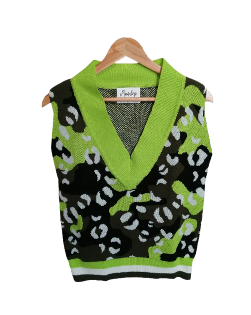 Chaleco Verde Claro Militar