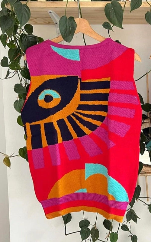 Chaleco Magenta