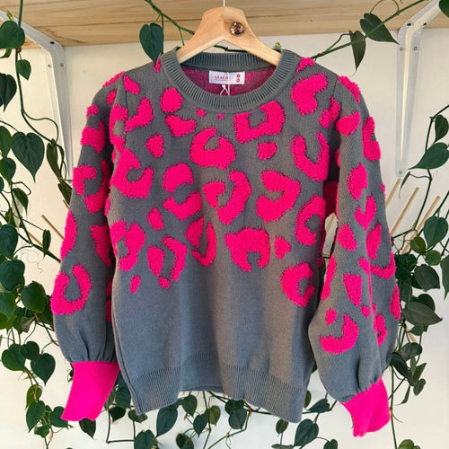 Sweater Cozy Grei
