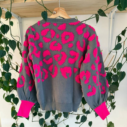 Sweater Cozy Grei
