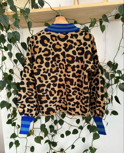 Sweater Animal Blue