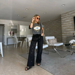 Playera Ojo Dorado