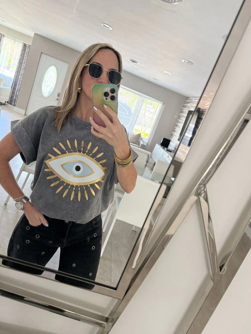 Playera Ojo Dorado