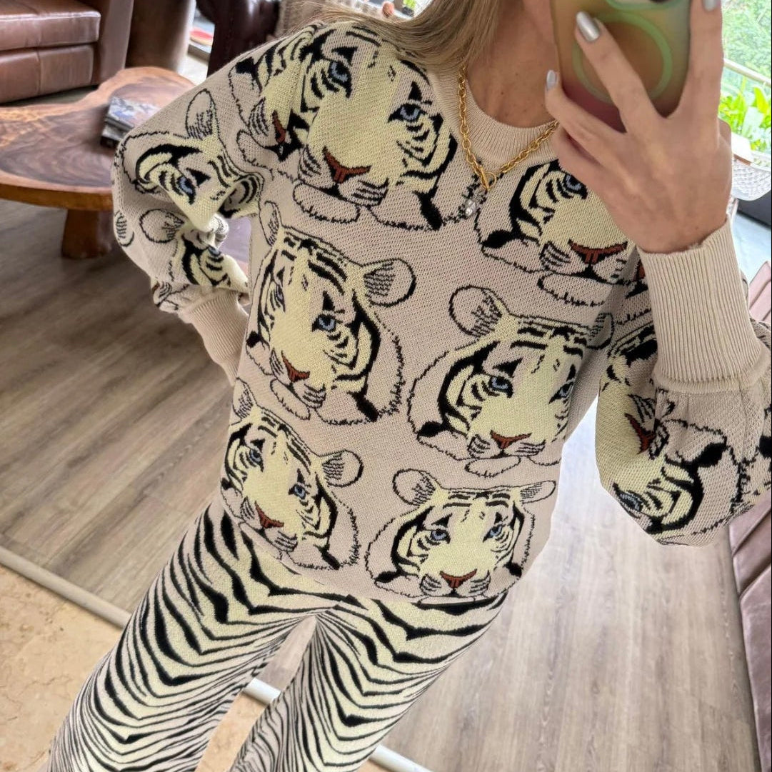 Set Tigre Blanco
