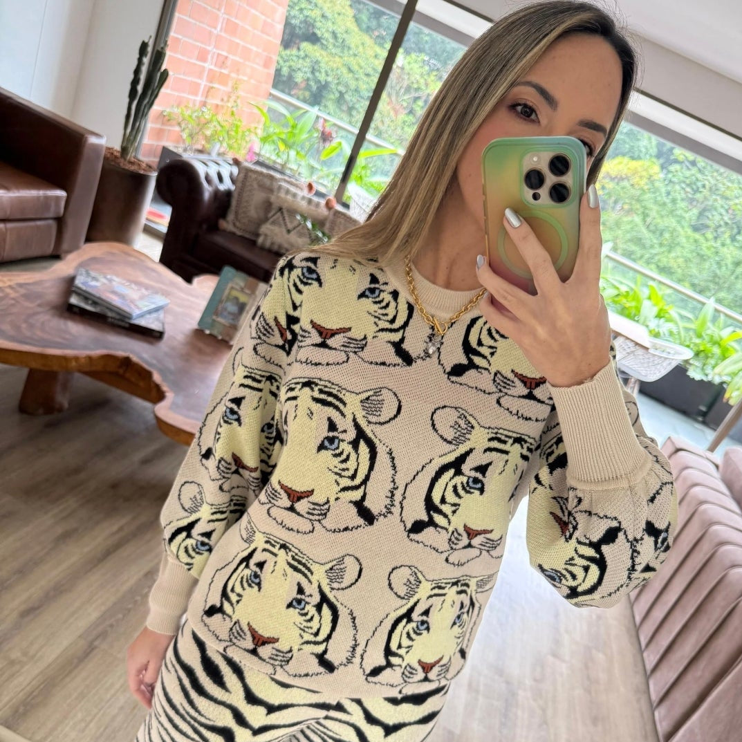 Set Tigre Blanco