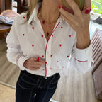 Camisa Mini Corazones Red