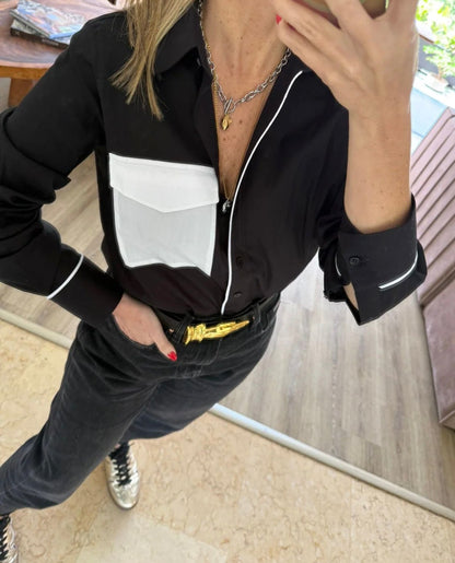 Camisa Black & White
