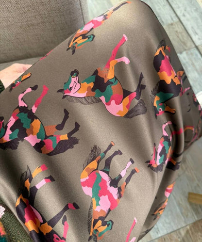 Falda Caballo Fino Satín