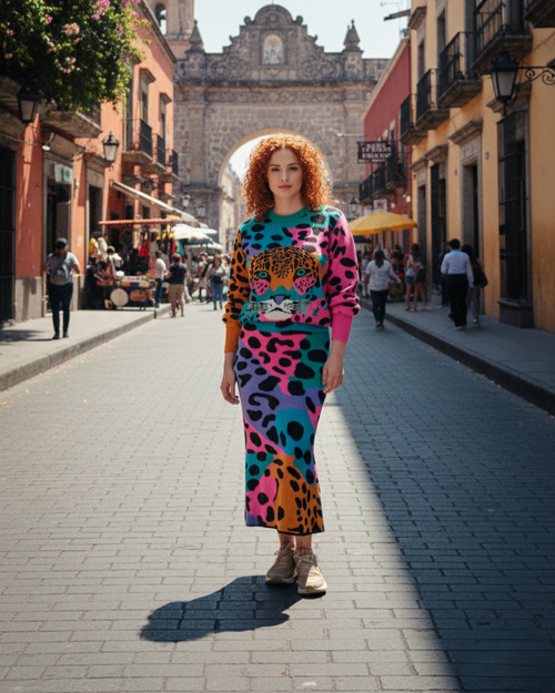 Set Leo Sweater y Falda