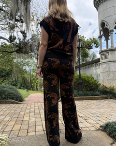 Set Tigre Negro Top & Pantalón