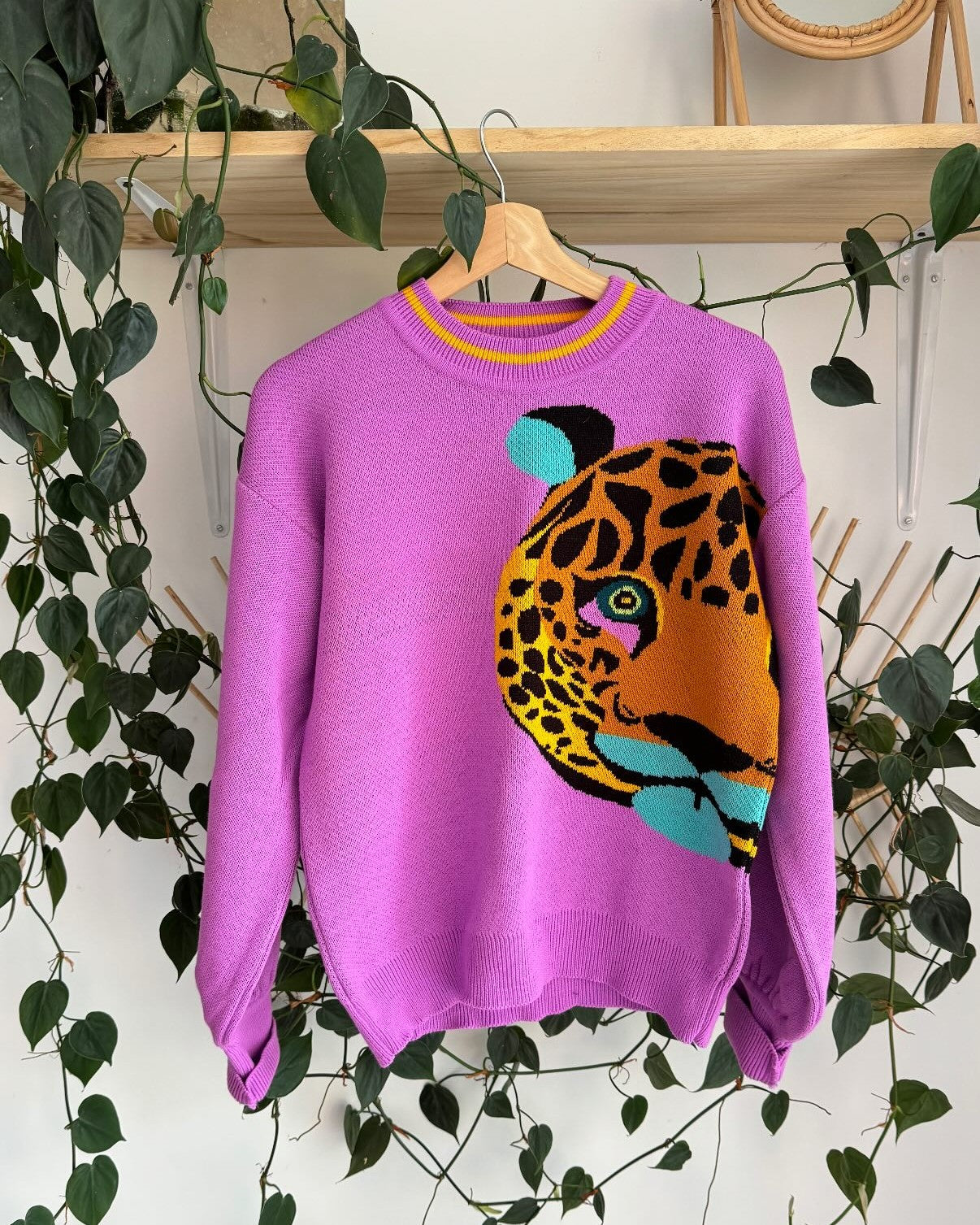 Set Leopardo Magenta