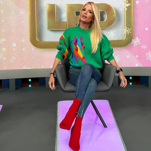 Sweater Caballos Verde