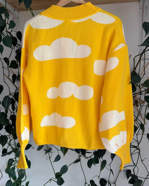 Sweater Yellow Clouds