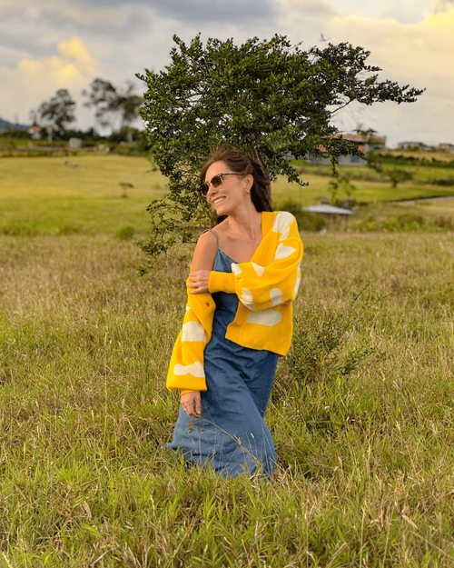 Sweater Yellow Clouds