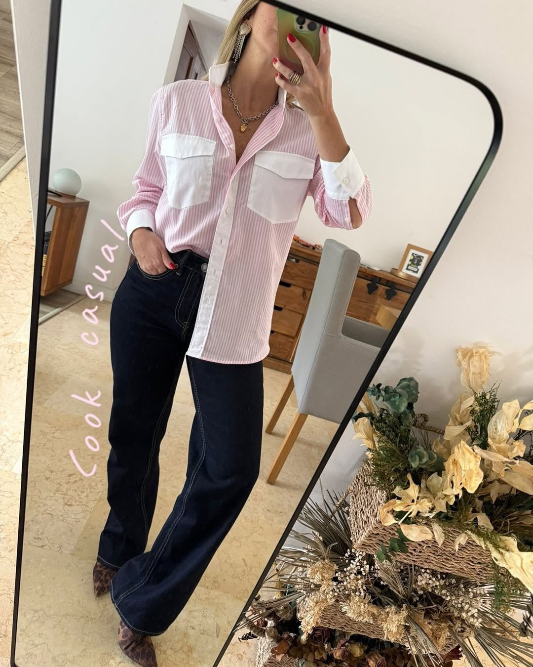 Camisa Mao Pink