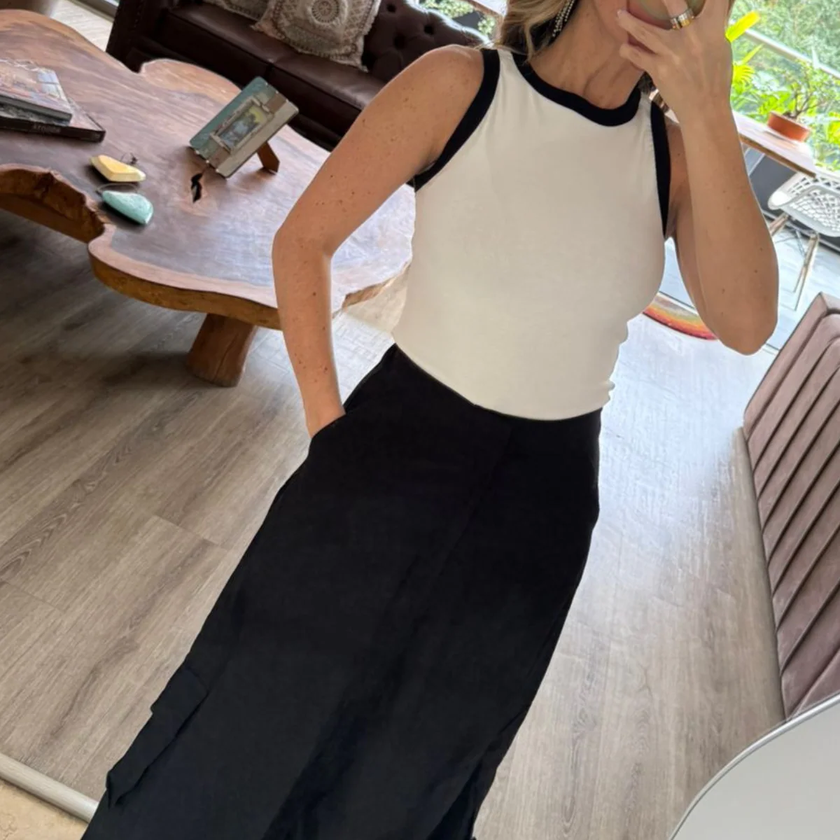 Top Esqueleto White