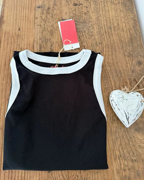 Top Esqueleto  Black