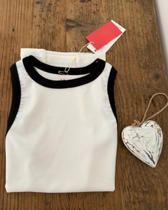 Top Esqueleto White