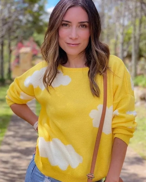Sweater Amarillo Nubes