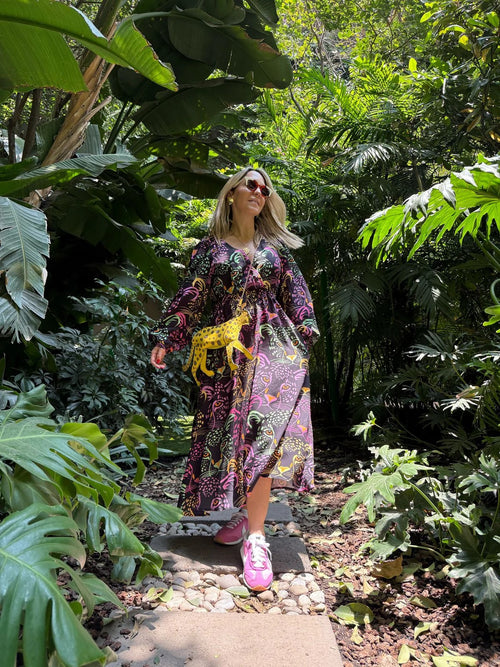 Vestido Midi Panteras