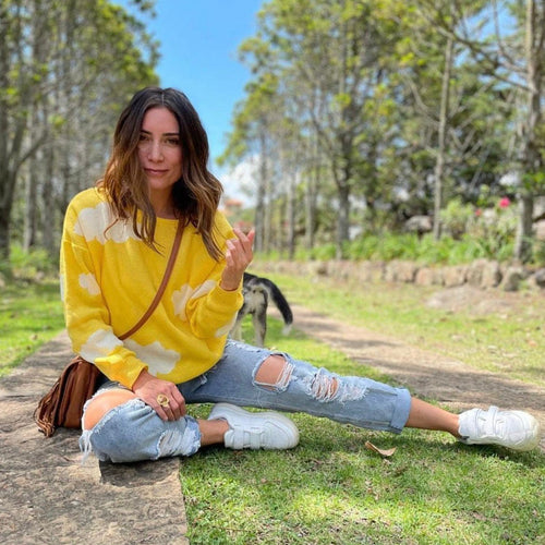 Sweater Amarillo Nubes