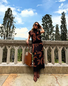 Set Tigre Negro Falda & Top