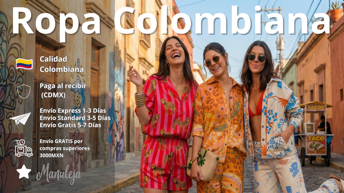 Manuleja, ropa colombiana