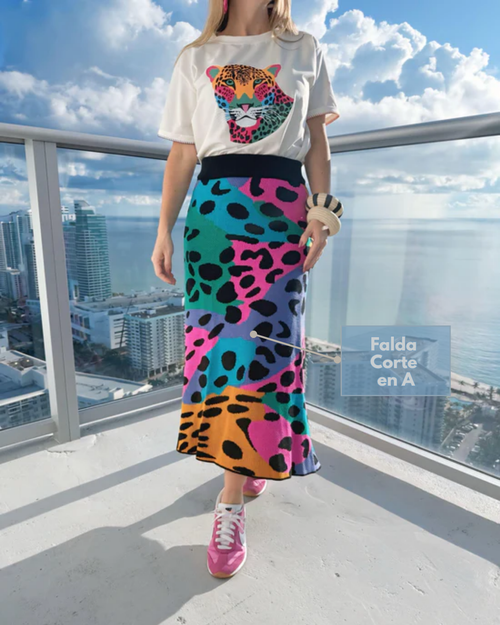 Set Leo playera y falda