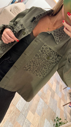 Camisa Animal Green