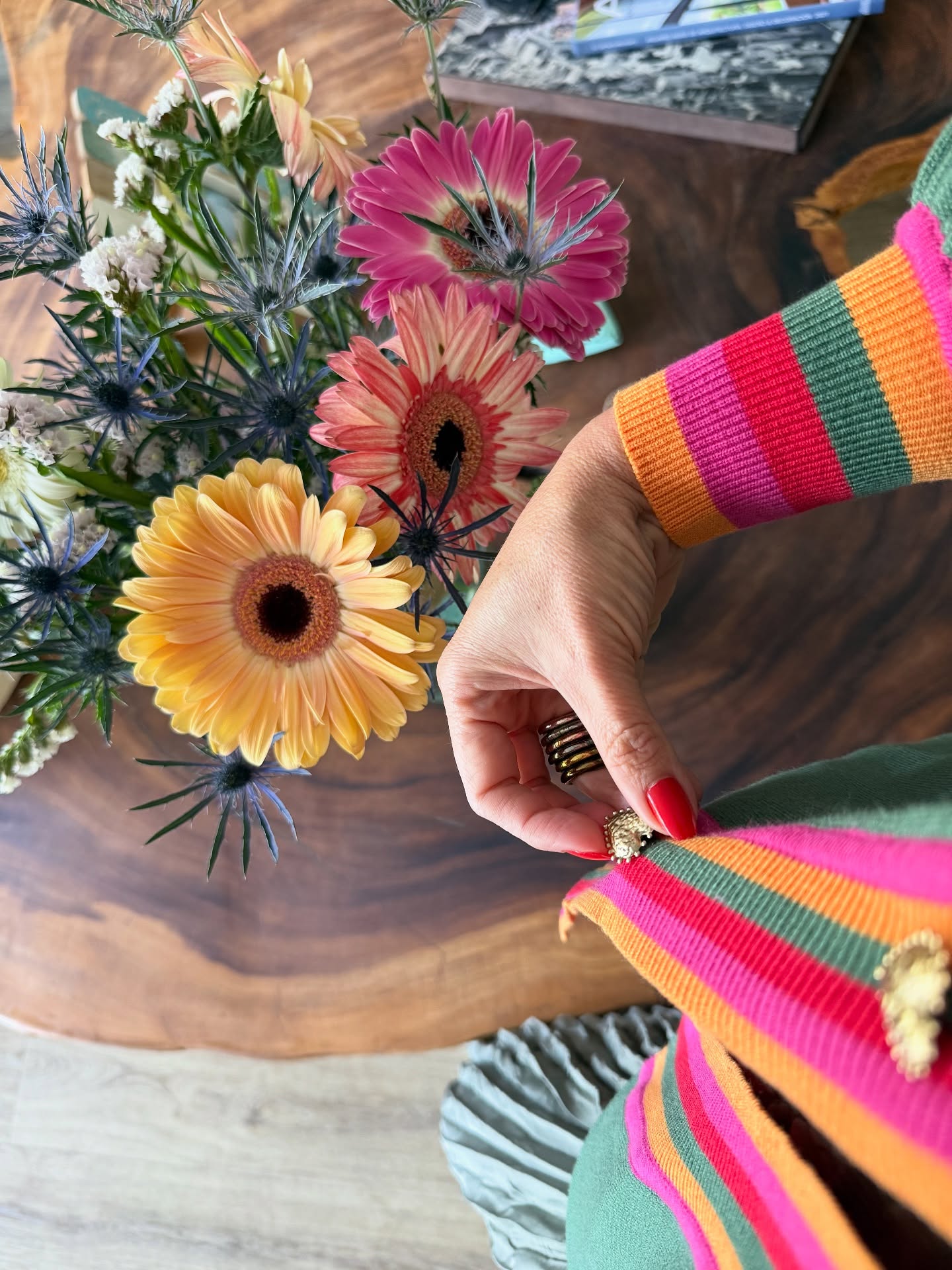 Sweater Loved Heart Golden