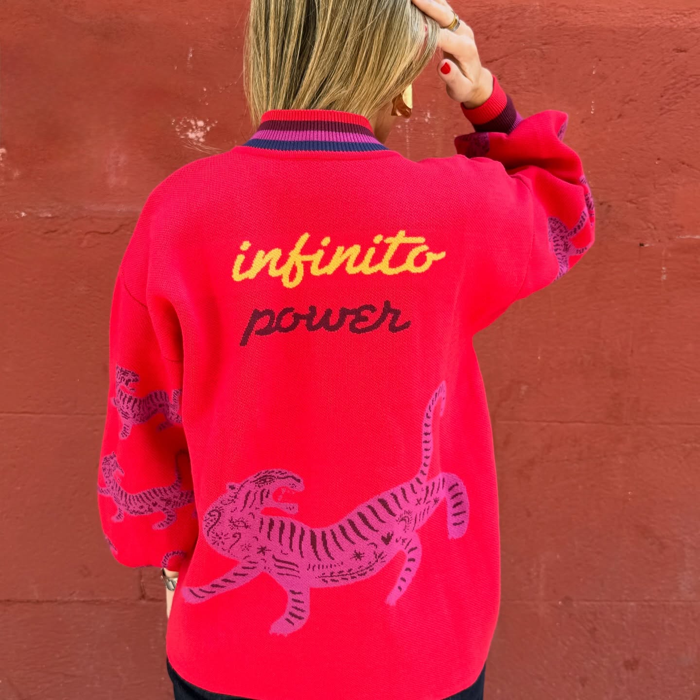 Sweater Rojo Infinito