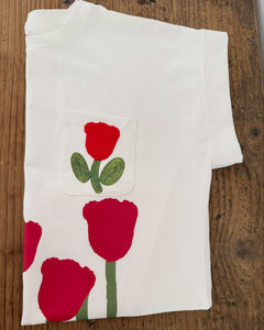 Playera Flores