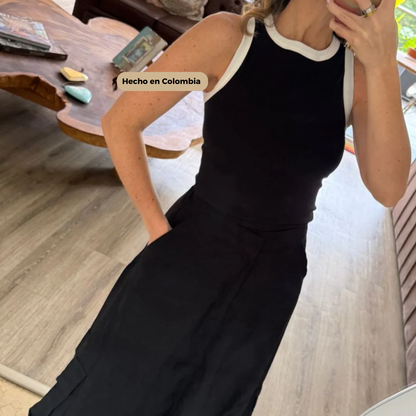 Top Esqueleto  Black